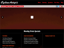 Tablet Screenshot of cycloneanaya.com